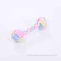 Bite molar interaction cotton rope dog chew toys